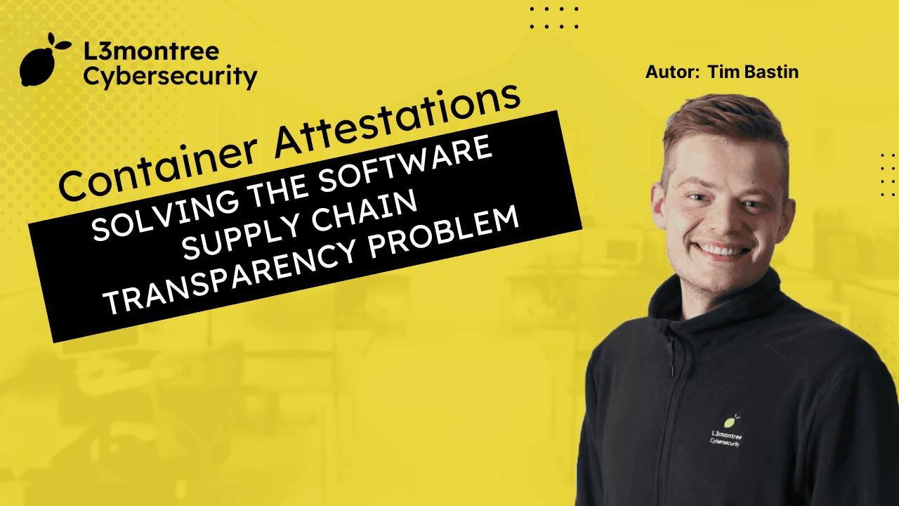 Solving the Software Supply Chain Transparency Problem with Container Attestations - Article-Header